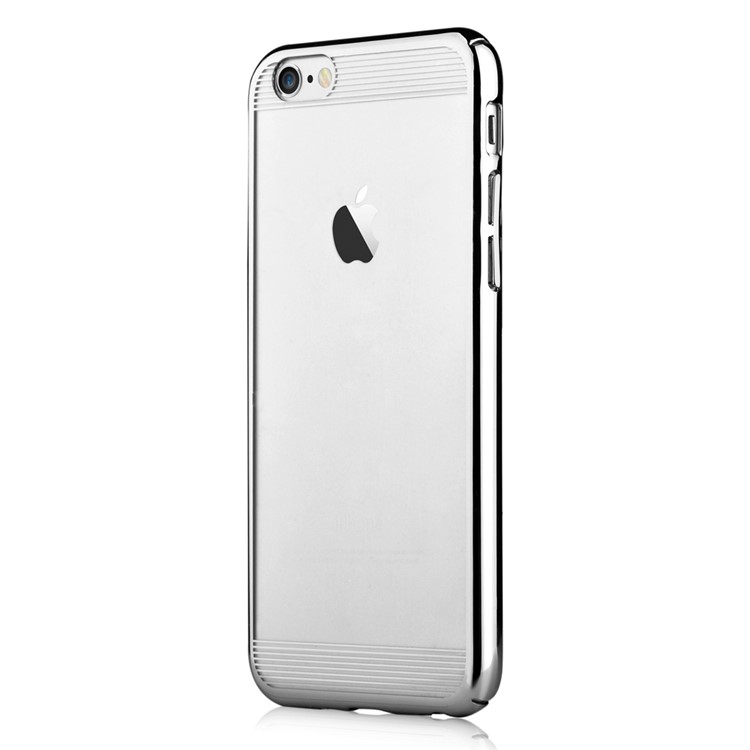 COMMA Brightness Plating Slim Back PC Case for iPhone 6 / 6s 4.7 (Updated Version) - Silver-2