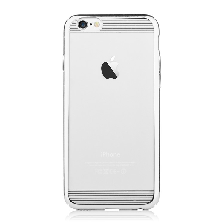 COMMA Brightness Plating Slim Back PC Case for iPhone 6 / 6s 4.7 (Updated Version) - Silver-3