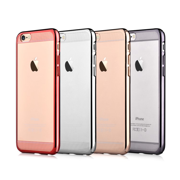 COMMA Brightness Plating Slim Back PC Case for iPhone 6 / 6s 4.7 (Updated Version) - Silver-5