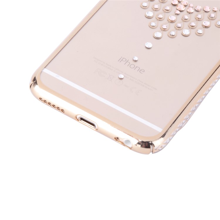 KINGXBAR Swarovski Plated Hard Phone Case for iPhone 6s Plus / 6 Plus - Shiny Necklace-3