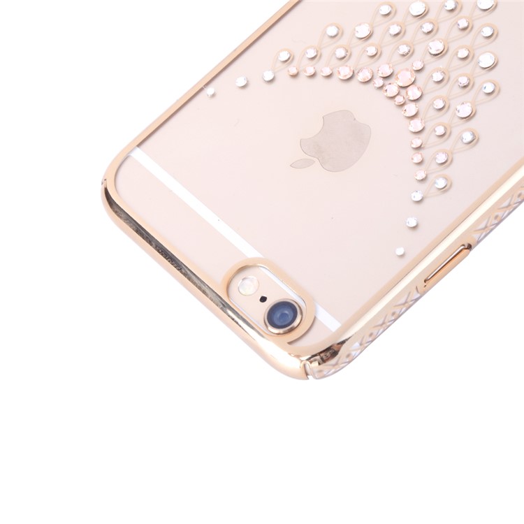 KINGXBAR Swarovski Plated Hard Phone Case for iPhone 6s Plus / 6 Plus - Shiny Necklace-4