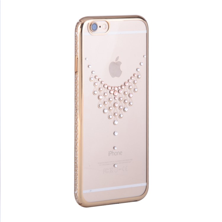 KINGXBAR Swarovski Plated Hard Phone Case for iPhone 6s Plus / 6 Plus - Shiny Necklace-7