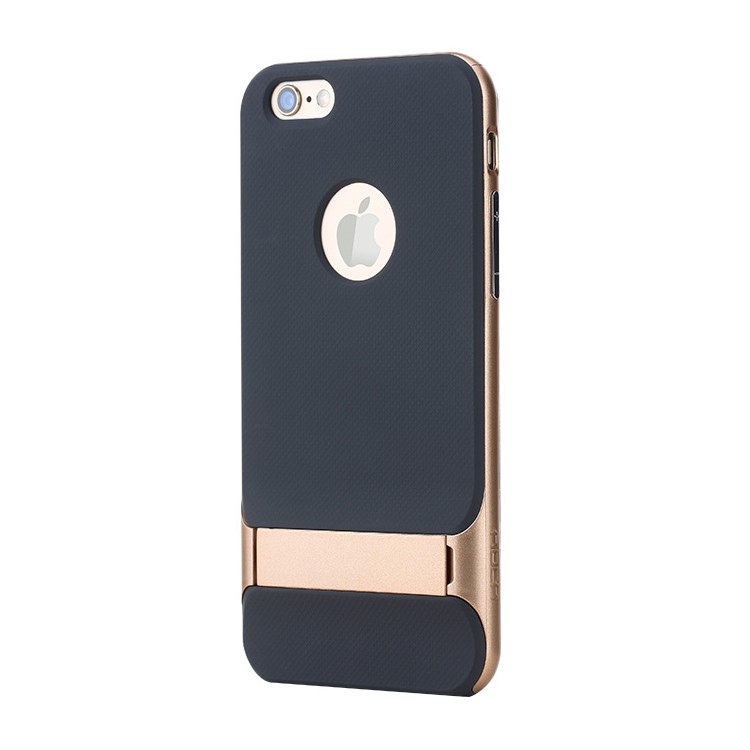 ROCK Royce Series Dual Guard PC + TPU Hybrid Cover for iPhone 6s 6 - Gold-1
