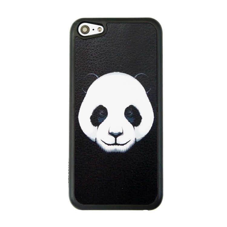 Patterned Protective Plastic Phone Case for iPhone 5c - Panda-1