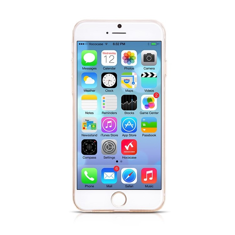 HOCO Light Series Caixa De Telefone 0.6mm TPU Para Iphone 6s / 6 4.7 Polegadas - Transparente-4