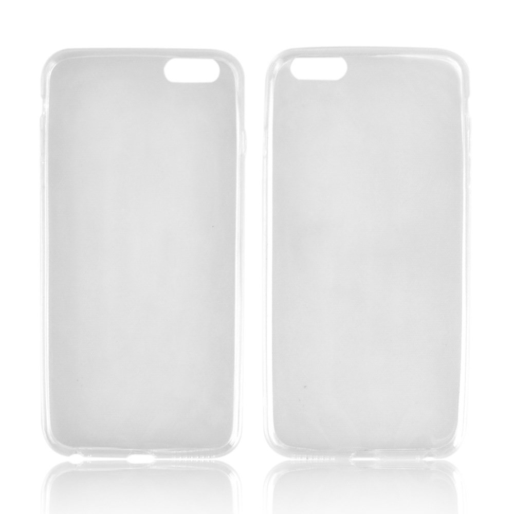 0.45mm Custodia TPU sottile Crystal Flexible per iPhone 6 Plus / 6s compreso 5.5 inch - Trasparente-1