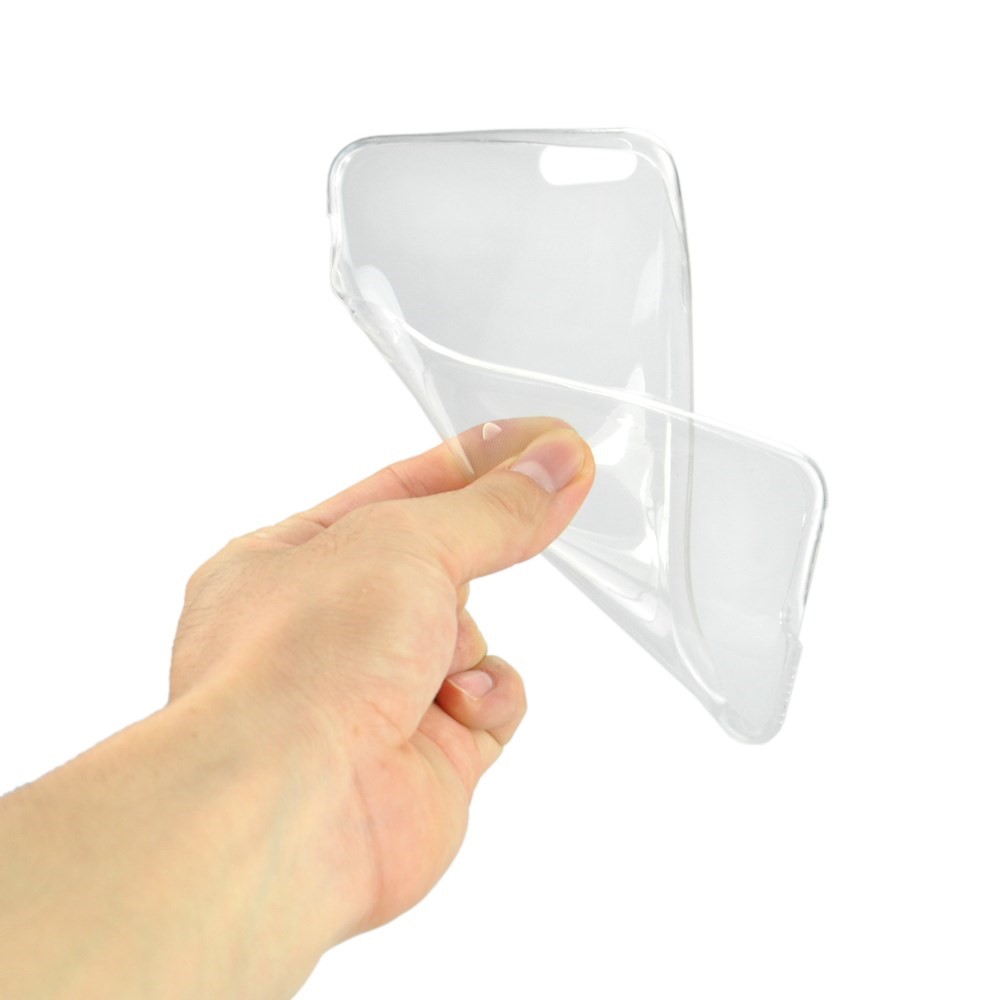 0.45mm Custodia TPU sottile Crystal Flexible per iPhone 6 Plus / 6s compreso 5.5 inch - Trasparente-5