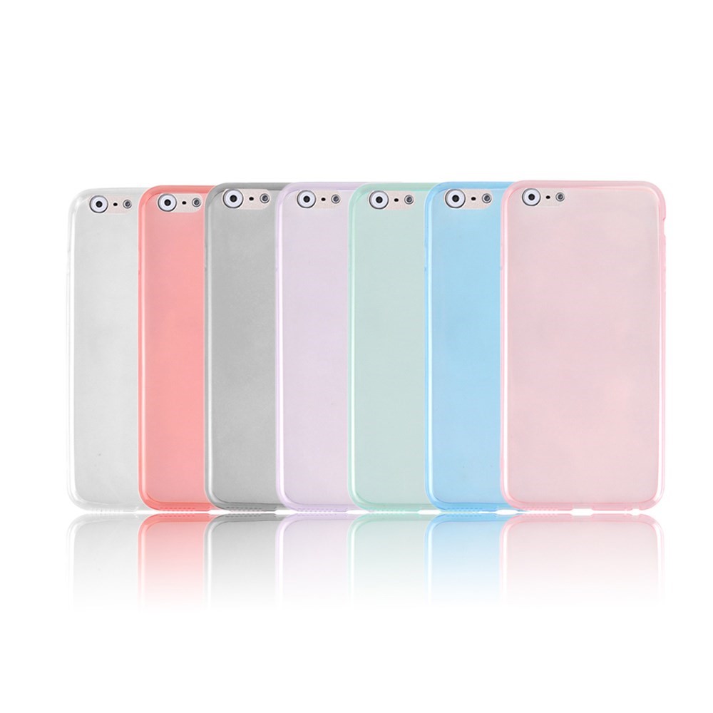 0.45mm Custodia TPU sottile Crystal Flexible per iPhone 6 Plus / 6s compreso 5.5 inch - Trasparente-6