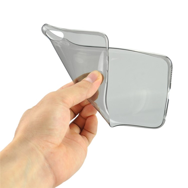 0.45mm Slim Crystal Flexible TPU Case for iPhone 6 Plus / 6s Plus 5.5 inch - Grey-5