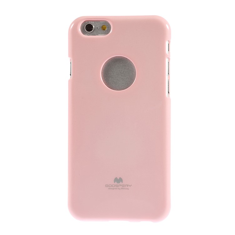 Mercury GOOSPERY Glitter Powder TPU Protective Case for iPhone 6 Plus / 6s Plus - Pink-2