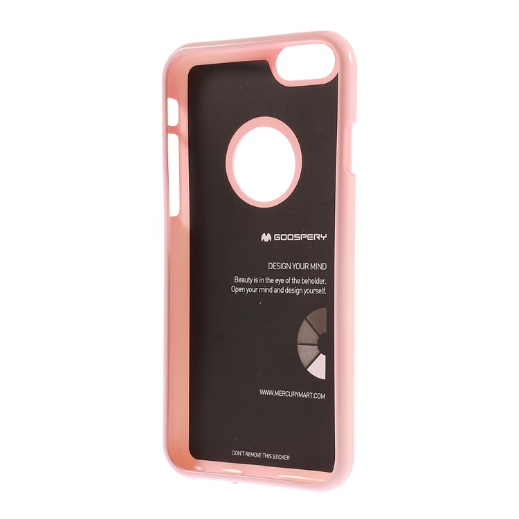 Mercury GOOSPERY Glitter Powder TPU Protective Case for iPhone 6 Plus / 6s Plus - Pink-3