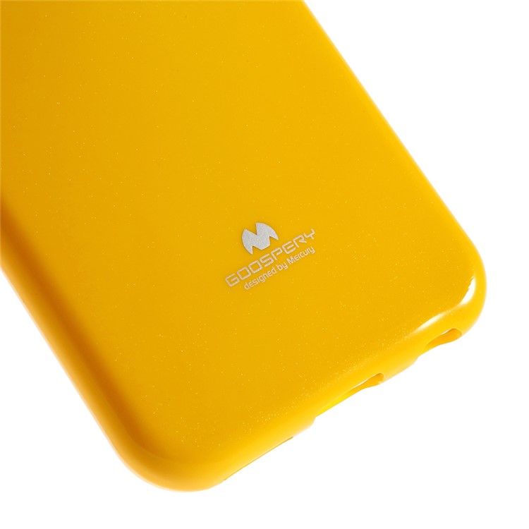 Mercury GOOSPERY Glitter Powder Jelly TPU Case for iPhone 6 Plus / 6s Plus - Orange-5