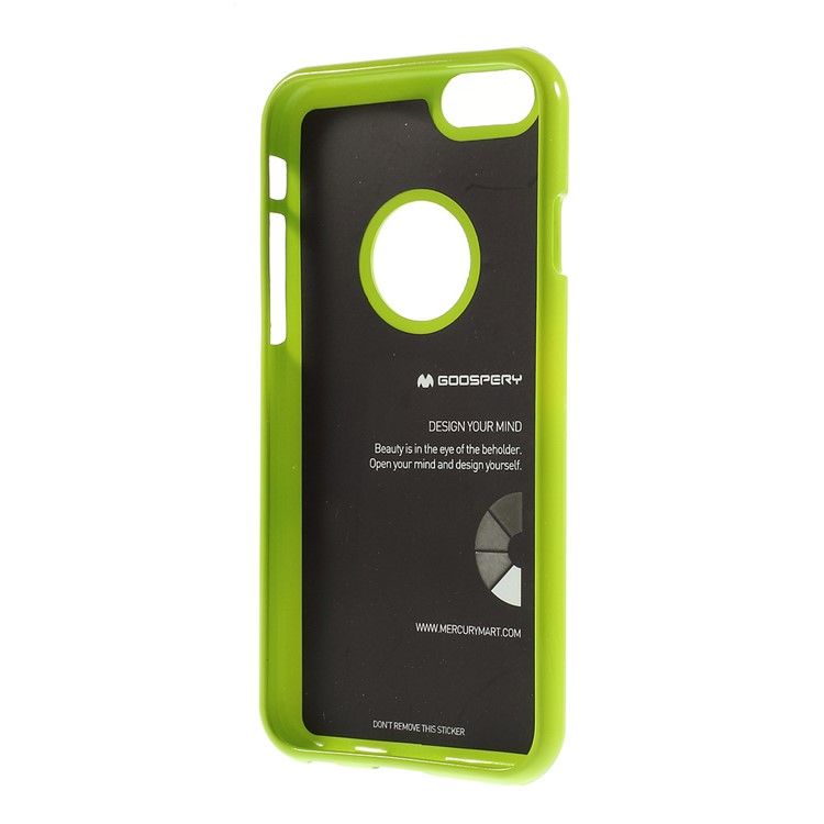 Mercury GOOSPERY Glitter Powder TPU Cover for iPhone 6 Plus / 6s Plus - Green-3