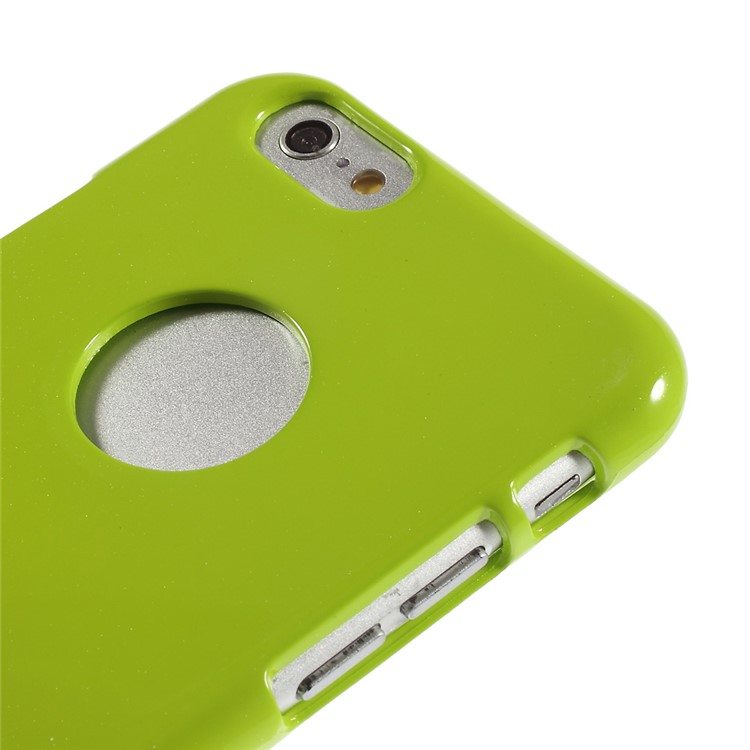 Mercury GOOSPERY Glitter Powder TPU Cover for iPhone 6 Plus / 6s Plus - Green-4