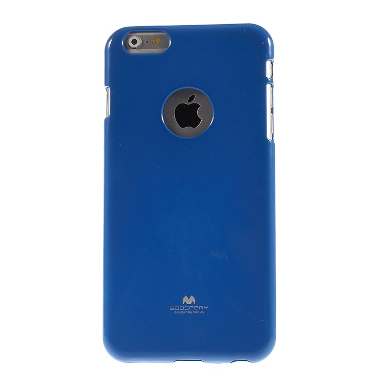 Mercury GOOSPERY Glitter Powder Jelly TPU Shell for iPhone 6 Plus / 6s Plus - Dark Blue-2