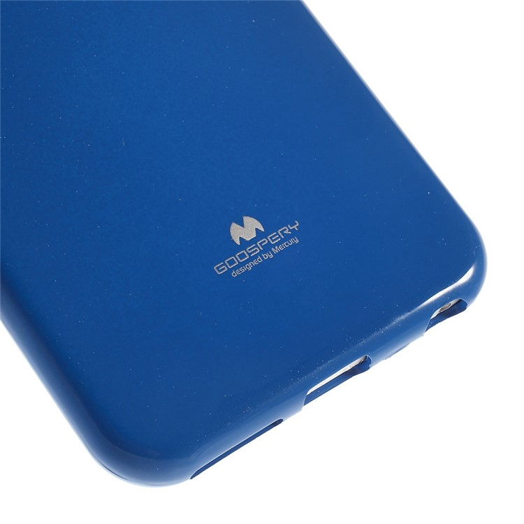 Mercury GOOSPERY Glitter Powder Jelly TPU Shell for iPhone 6 Plus / 6s Plus - Dark Blue-4