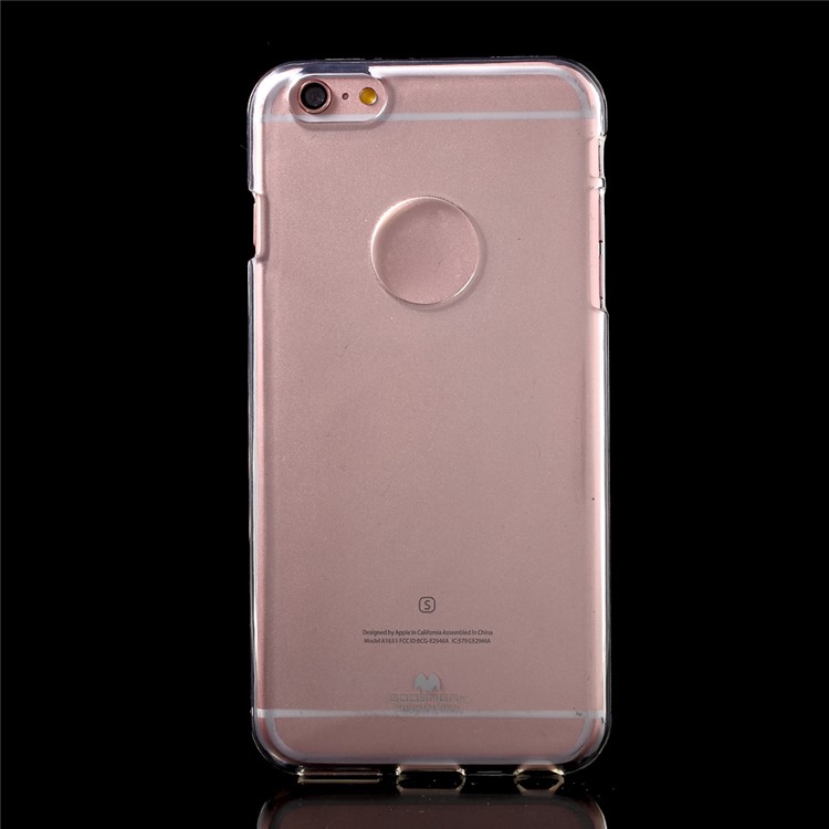 Mercury GOOSPERY Clear Jelly TPU Case for iPhone 6s Plus / 6 Plus - Transparent-2
