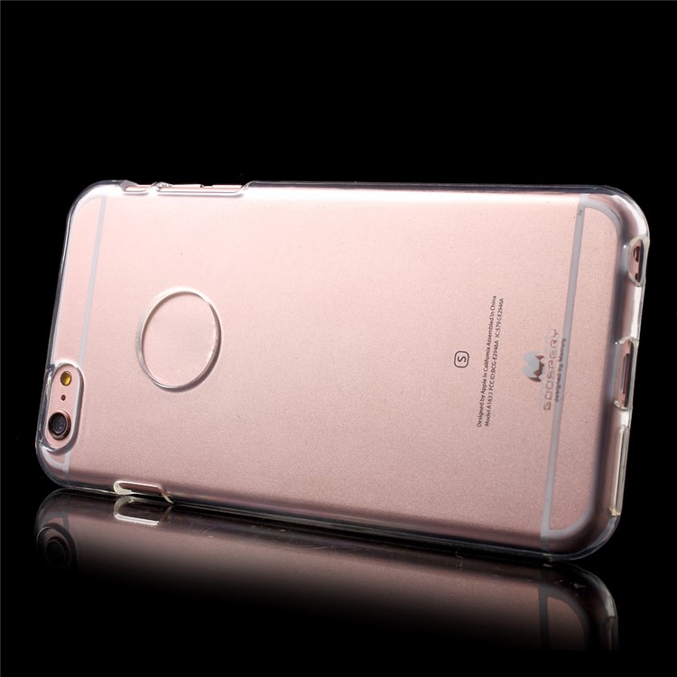 Mercury GOOSPERY Clear Jelly TPU Case for iPhone 6s Plus / 6 Plus - Transparent-3
