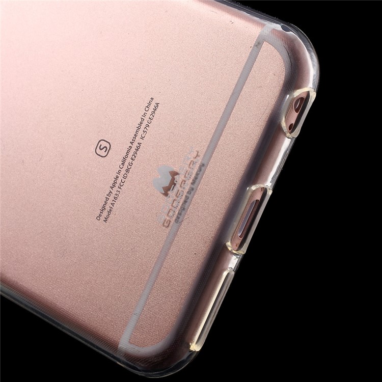 Mercury GOOSPERY Clear Jelly TPU Case for iPhone 6s Plus / 6 Plus - Transparent-4