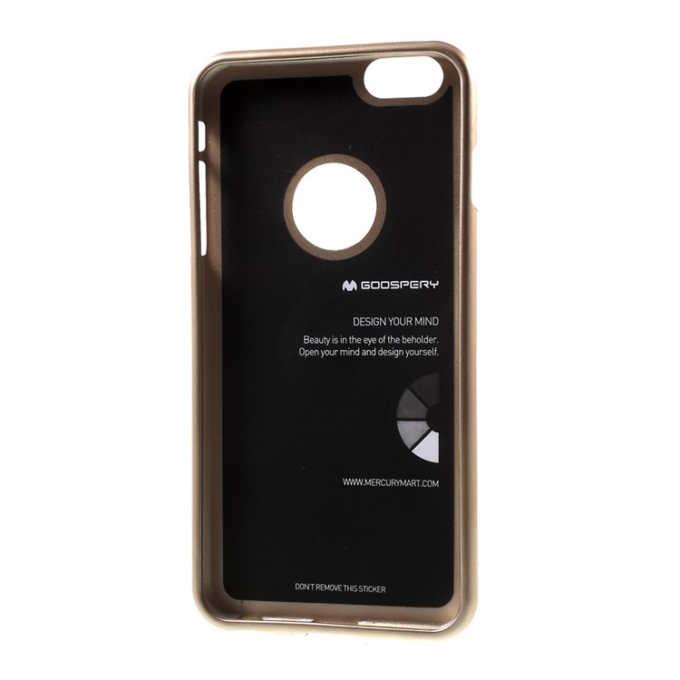 Mercury GOOSPERY Jelly TPU Cover for iPhone 6s Plus / 6 Plus - Champagne-7