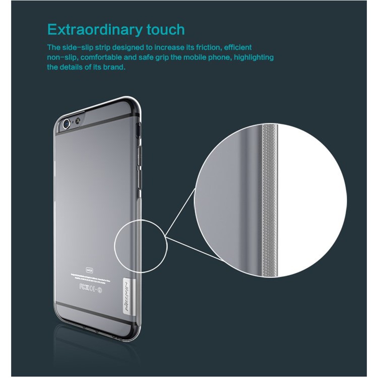 Nillkin Nature TPU Case Cover for iPhone 6 6s - Grey-6