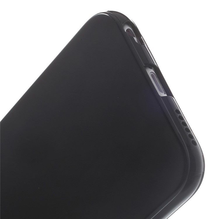 Solid Color Glossy TPU Gel Case for iphone 6 / 6s - Black-5