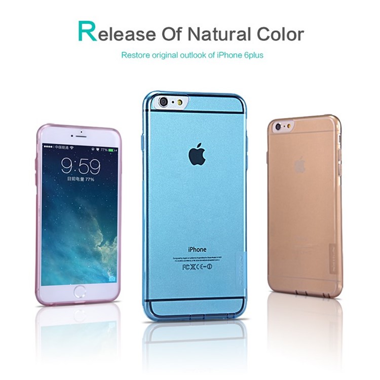 Nillkin Nature TPU Gel Case for iPhone 6 Plus / 6s Plus - White-6