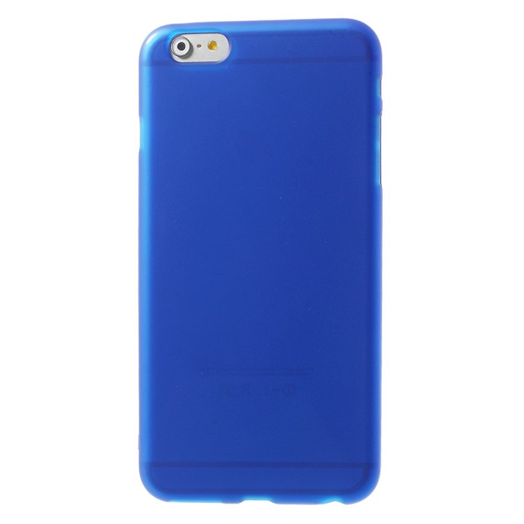 Protective Matte TPU Case for iPhone 6 Plus / 6s Plus - Blue-2