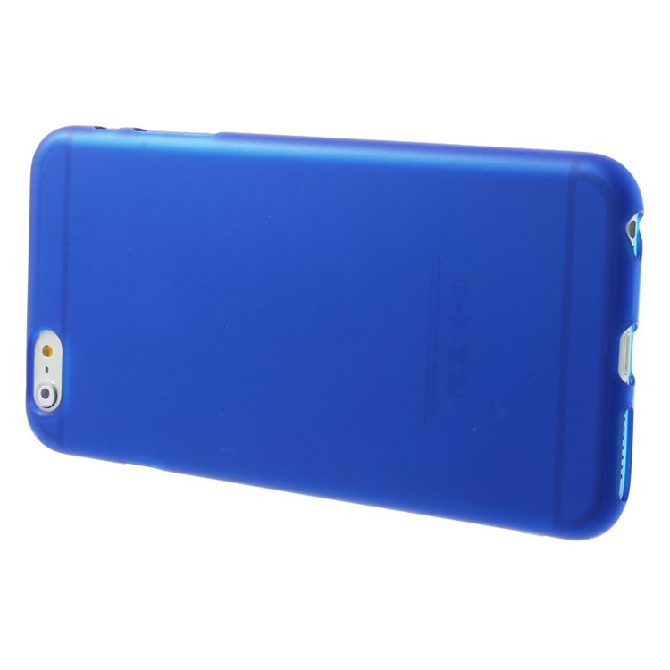 Protective Matte TPU Case for iPhone 6 Plus / 6s Plus - Blue-3