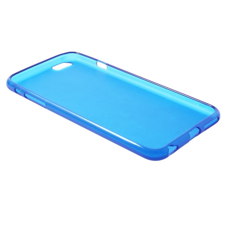 Protective Matte TPU Case for iPhone 6 Plus / 6s Plus - Blue-4