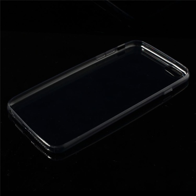 For iPhone 6 Plus / 6s Plus Double-sided Glossy TPU Gel Case - Grey-3