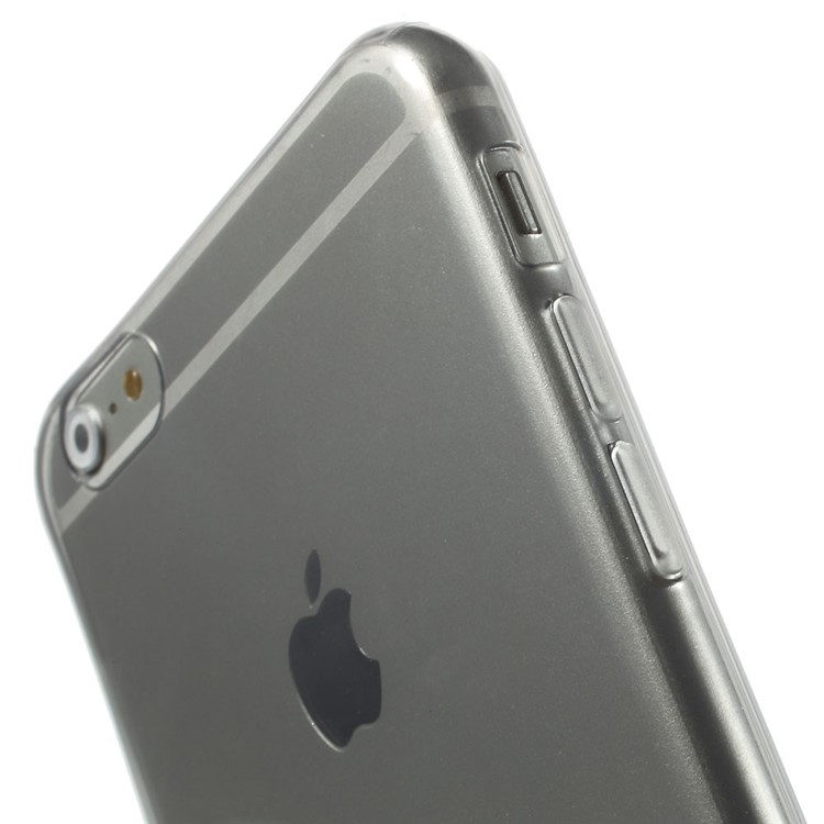 For iPhone 6 Plus / 6s Plus Double-sided Glossy TPU Gel Case - Grey-4