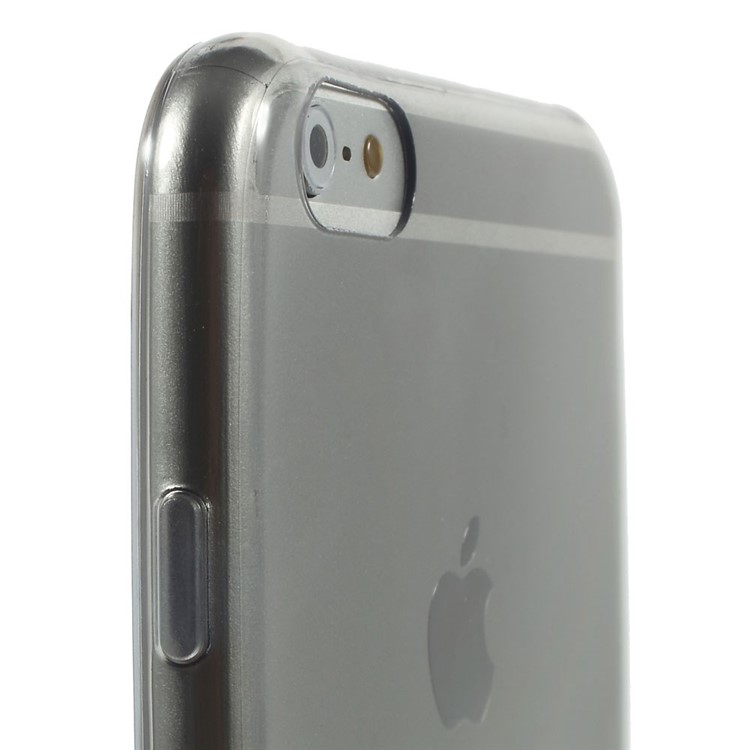 For iPhone 6 Plus / 6s Plus Double-sided Glossy TPU Gel Case - Grey-5
