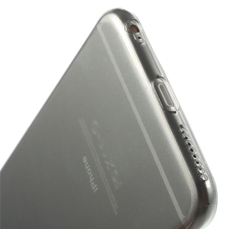 For iPhone 6 Plus / 6s Plus Double-sided Glossy TPU Gel Case - Grey-6