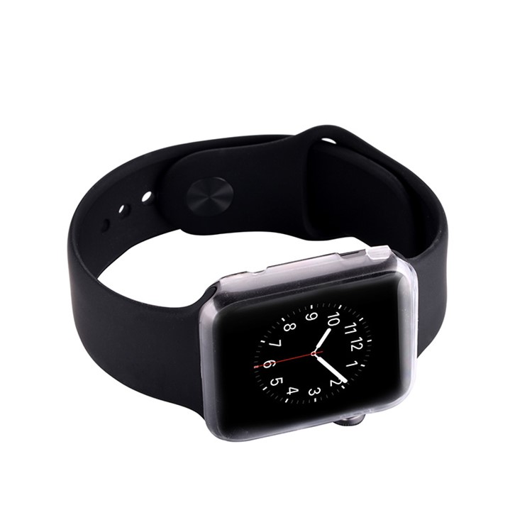 DEVIA 0.7mm Ultra-thin Soft TPU Shell for Apple Watch 38mm - Transparent-3