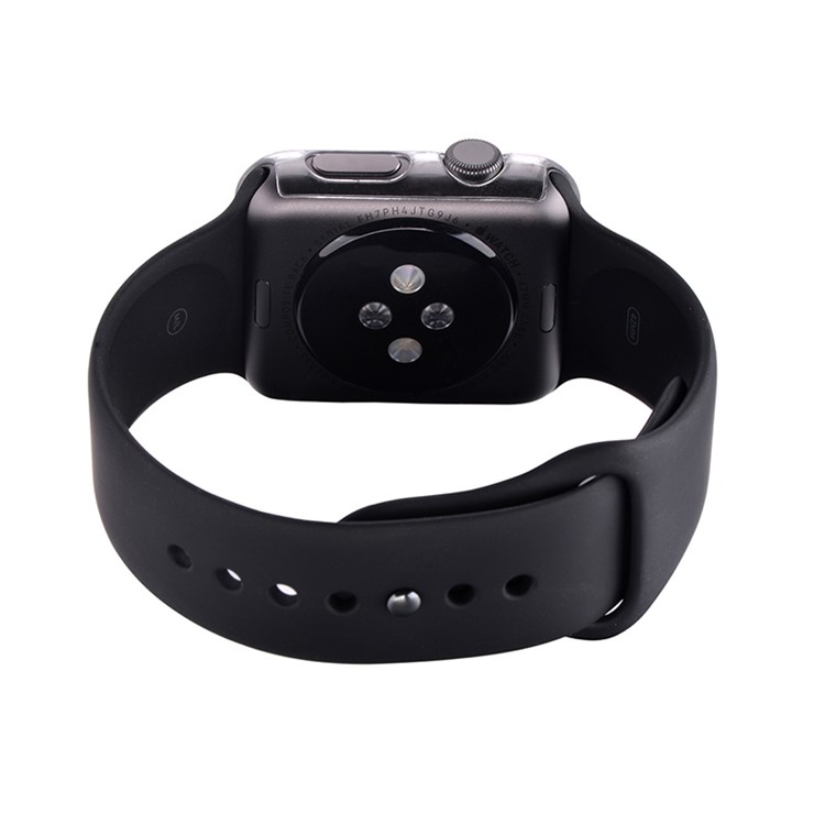 DEVIA 0.7mm Ultra-thin Soft TPU Shell for Apple Watch 38mm - Transparent-4