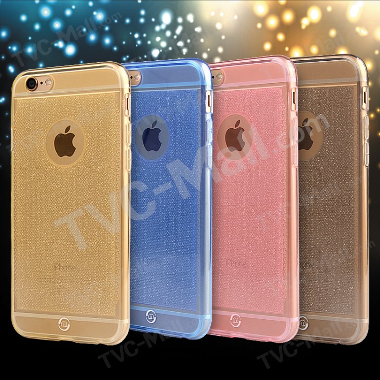 MOSHUO Starlight Series Shine Texture TPU Phone Case for iPhone 6 / 6s 4.7 inch - Grey-2