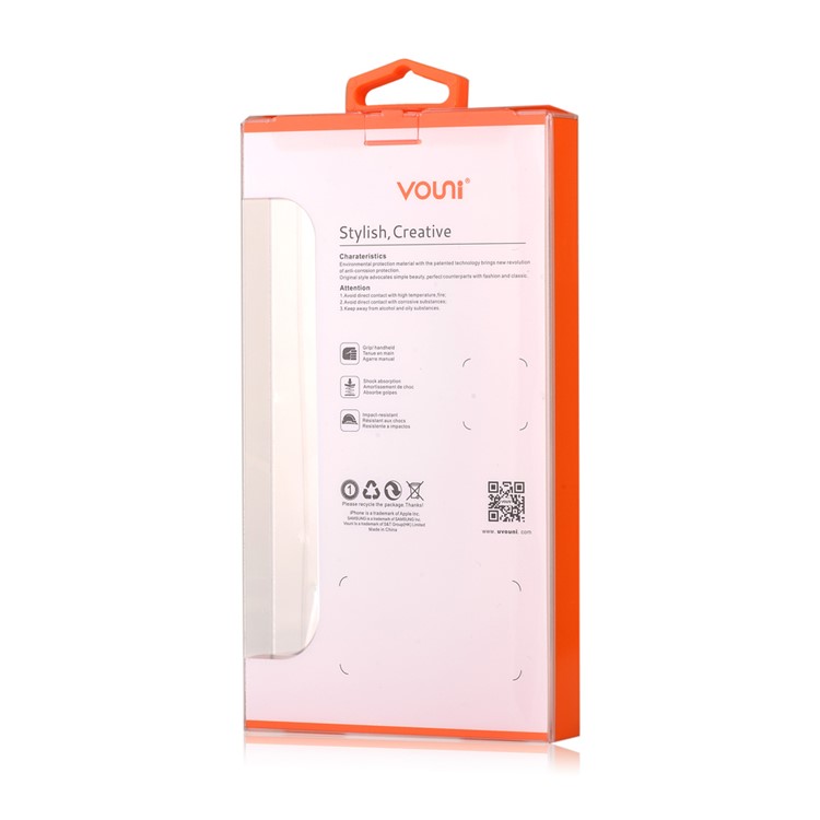 VOUNI Brushed Thin TPU Protective Cover for iPhone 6 6s - Gold-6