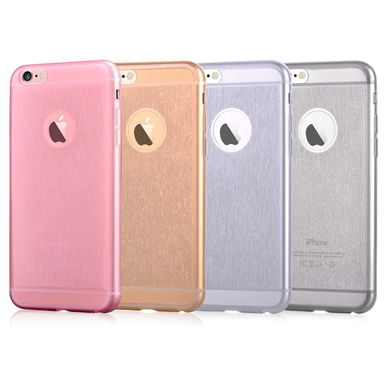 VOUNI Glitter TPU Phone Case for iPhone 6s Plus/6 Plus - Rose Gold-4