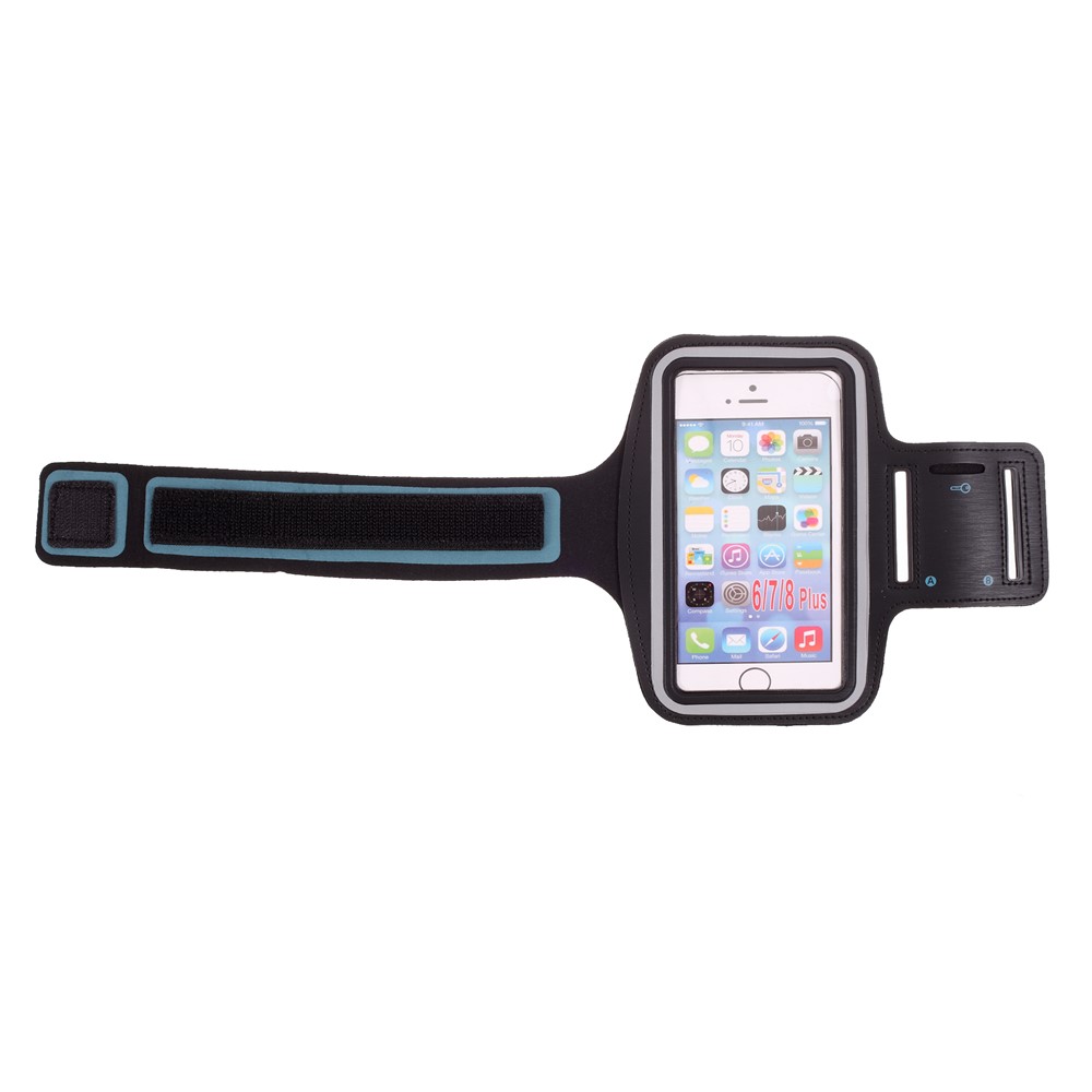 Running Sports Armband Case for iPhone 6 Plus / 6s Plus, Size: 160 x 85mm - Black-3