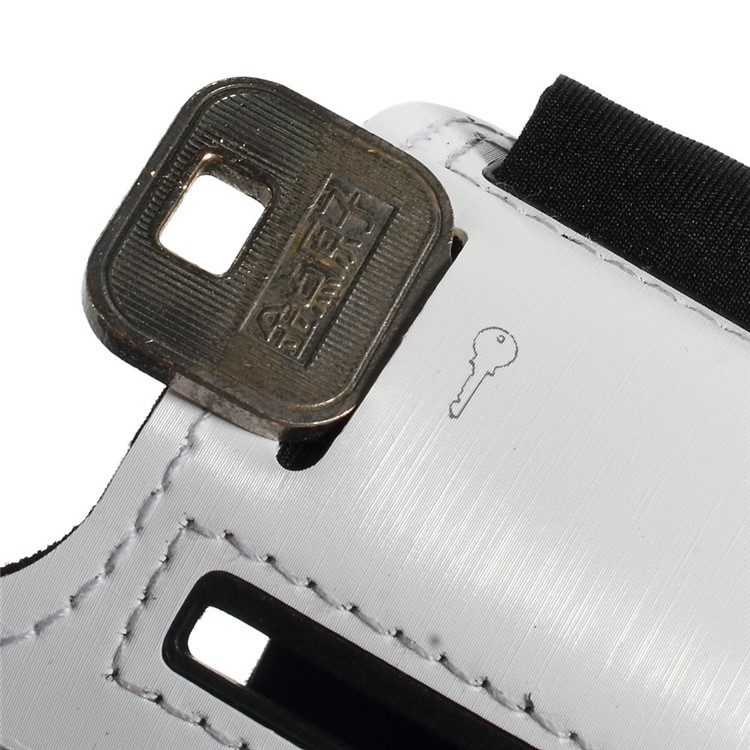 Running Sports Armband Case for iPhone 6 Plus / 6s Plus, Size: 160 x 85mm - White-4