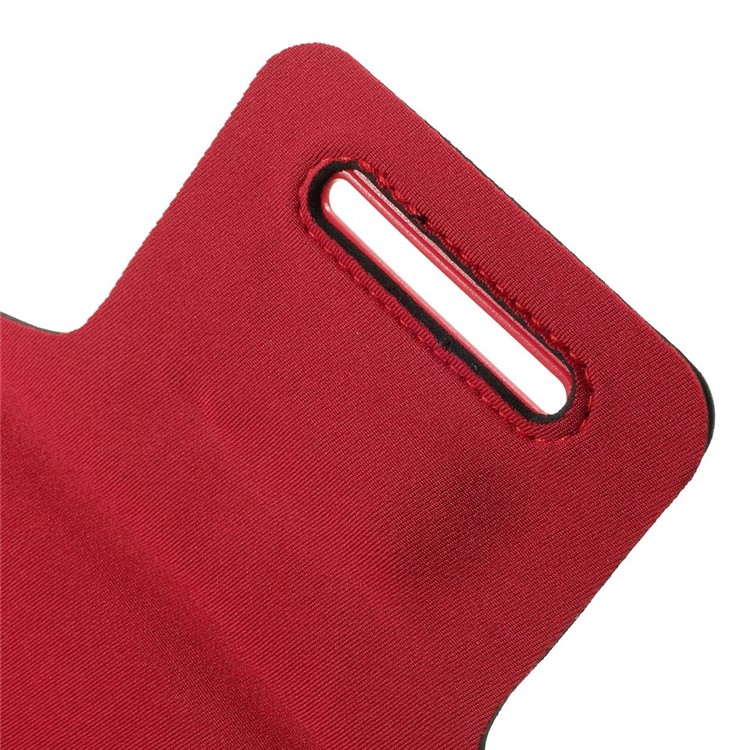 Polka Dots Key Holder Sports Armband Case for iPhone 6s / 6 4.7 inch, Size: 16.5 x 9.5cm - Red-7
