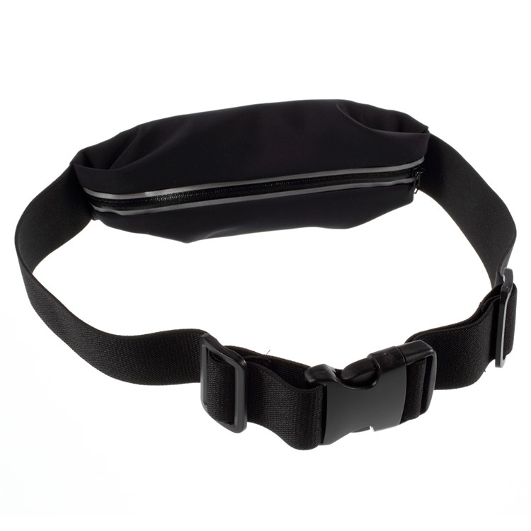 Touch Screen Running Belt Waist Pack Bag for iPhone 7 6 6s 4.7, Size: 149 x 75mm - Black-3