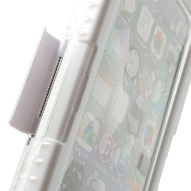 IP-68 capa à prova de choque impermeável à prova d'água para iPhone 6 Plus / 6s positivo - branco-11