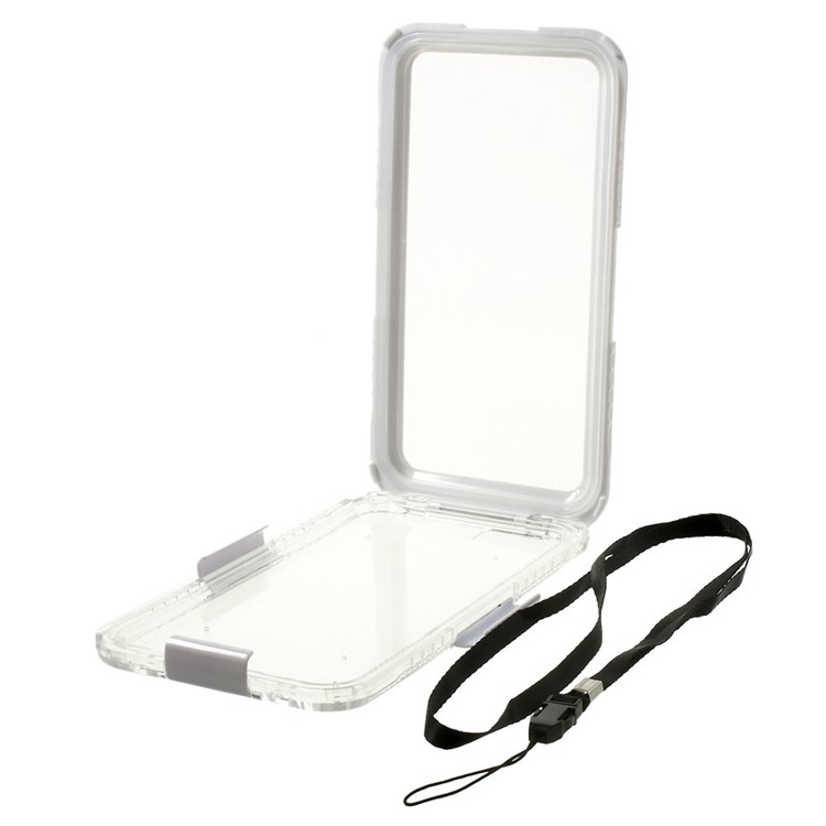 IP-68 capa à prova de choque impermeável à prova d'água para iPhone 6 Plus / 6s positivo - branco-8
