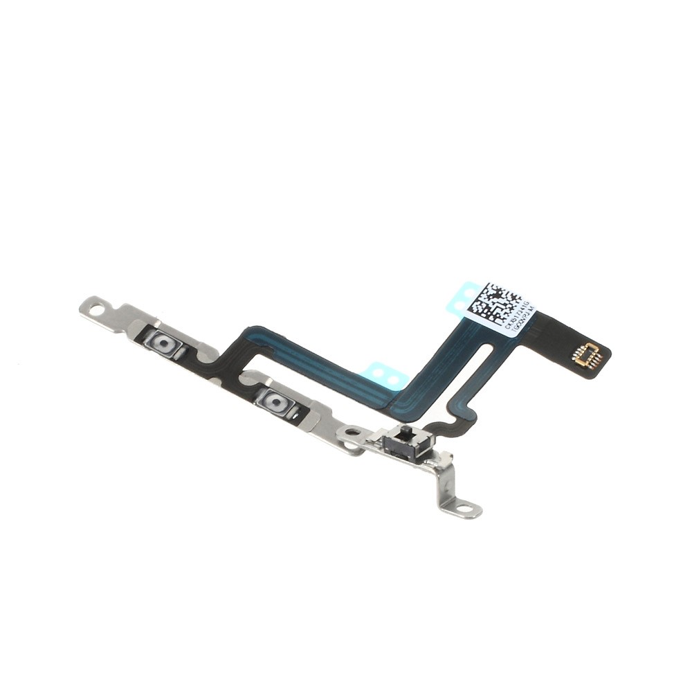 OEM Volume Button Flex Cable with Metal Plate for iPhone 6 Plus 5.5 inch-3