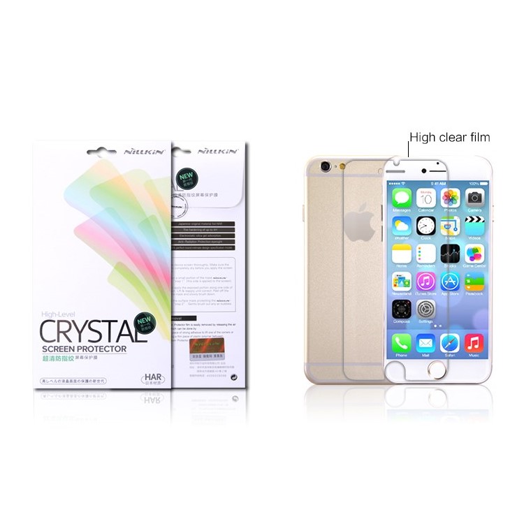 Nillkin Super Clear Anti-fingerprint Screen Protector Film para iPhone 6 4.7 polegadas / 6s-1