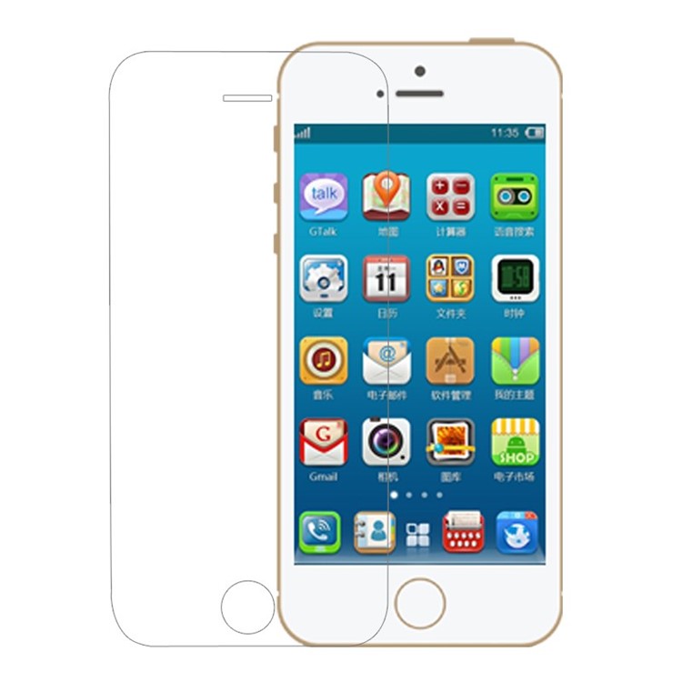 Devia High Penetration Screen Protector Film for iPhone SE 5s 5 - Front and Rear-2