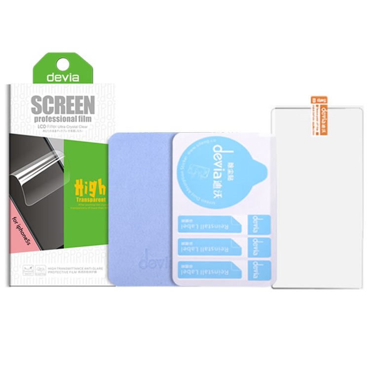 Devia High Penetration Screen Protector Film for iPhone SE 5s 5 - Front and Rear-4