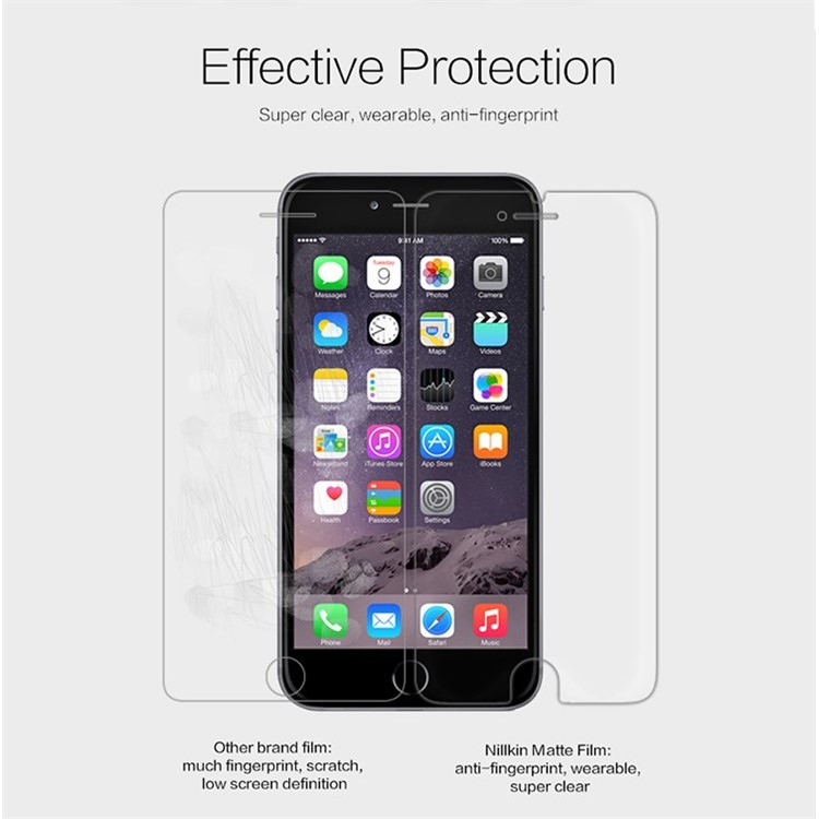 nillkin anti glare scratch resistant screen protector for iphone 6s plus 6 plus tvc mall nillkin anti glare scratch resistant screen protector for iphone 6s plus 6 plus tvc mall